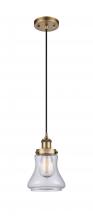 Innovations Lighting 916-1P-BB-G192 - Bellmont - 1 Light - 6 inch - Brushed Brass - Cord hung - Mini Pendant