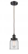 Innovations Lighting 916-1P-OB-G52 - Bell - 1 Light - 5 inch - Oil Rubbed Bronze - Cord hung - Mini Pendant