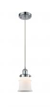 Innovations Lighting 916-1P-PC-G181S - Canton - 1 Light - 6 inch - Polished Chrome - Cord hung - Mini Pendant