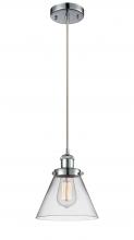 Innovations Lighting 916-1P-PC-G42 - Cone - 1 Light - 8 inch - Polished Chrome - Cord hung - Mini Pendant