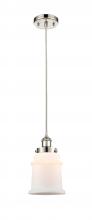 Innovations Lighting 916-1P-PN-G181 - Canton - 1 Light - 6 inch - Polished Nickel - Cord hung - Mini Pendant