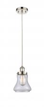 Innovations Lighting 916-1P-PN-G192 - Bellmont - 1 Light - 6 inch - Polished Nickel - Cord hung - Mini Pendant