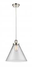 Innovations Lighting 916-1P-PN-G42-L - Cone - 1 Light - 12 inch - Polished Nickel - Cord hung - Mini Pendant