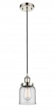 Innovations Lighting 916-1P-PN-G52 - Bell - 1 Light - 5 inch - Polished Nickel - Cord hung - Mini Pendant