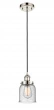 Innovations Lighting 916-1P-PN-G54 - Bell - 1 Light - 5 inch - Polished Nickel - Cord hung - Mini Pendant