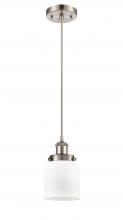 Innovations Lighting 916-1P-SN-G51 - Bell - 1 Light - 5 inch - Brushed Satin Nickel - Cord hung - Mini Pendant