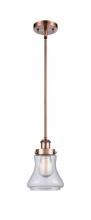 Innovations Lighting 916-1S-AC-G192 - Bellmont - 1 Light - 6 inch - Antique Copper - Mini Pendant