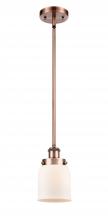 Innovations Lighting 916-1S-AC-G51 - Bell - 1 Light - 5 inch - Antique Copper - Mini Pendant