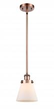 Innovations Lighting 916-1S-AC-G61 - Cone - 1 Light - 6 inch - Antique Copper - Mini Pendant