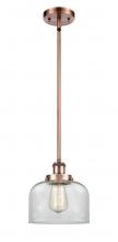 Innovations Lighting 916-1S-AC-G72 - Bell - 1 Light - 8 inch - Antique Copper - Mini Pendant