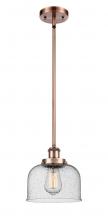 Innovations Lighting 916-1S-AC-G74 - Bell - 1 Light - 8 inch - Antique Copper - Mini Pendant