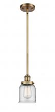 Innovations Lighting 916-1S-BB-G52 - Bell - 1 Light - 5 inch - Brushed Brass - Mini Pendant