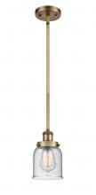 Innovations Lighting 916-1S-BB-G54 - Bell - 1 Light - 5 inch - Brushed Brass - Mini Pendant