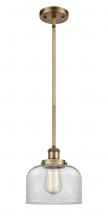 Innovations Lighting 916-1S-BB-G72 - Bell - 1 Light - 8 inch - Brushed Brass - Mini Pendant