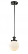 Innovations Lighting 916-1S-OB-G201-6 - Beacon - 1 Light - 6 inch - Oil Rubbed Bronze - Mini Pendant