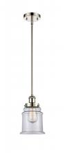 Innovations Lighting 916-1S-PN-G182 - Canton - 1 Light - 6 inch - Polished Nickel - Mini Pendant