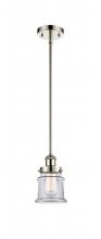 Innovations Lighting 916-1S-PN-G182S - Canton - 1 Light - 6 inch - Polished Nickel - Mini Pendant