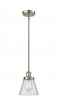 Innovations Lighting 916-1S-SN-G62 - Cone - 1 Light - 6 inch - Brushed Satin Nickel - Mini Pendant