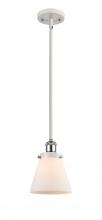 Innovations Lighting 916-1S-WPC-G61 - Cone - 1 Light - 6 inch - White Polished Chrome - Mini Pendant