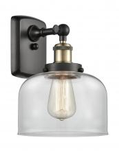 Innovations Lighting 916-1W-BAB-G72 - Bell - 1 Light - 8 inch - Black Antique Brass - Sconce
