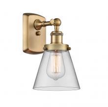 Innovations Lighting 916-1W-BB-G62 - Cone - 1 Light - 6 inch - Brushed Brass - Sconce