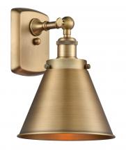 Innovations Lighting 916-1W-BB-M13-BB - Appalachian - 1 Light - 7 inch - Brushed Brass - Sconce