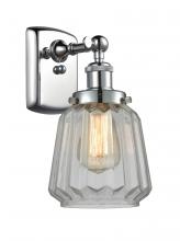 Innovations Lighting 916-1W-PC-G142 - Chatham - 1 Light - 6 inch - Polished Chrome - Sconce