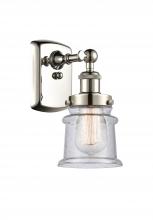 Innovations Lighting 916-1W-PN-G184S - Canton - 1 Light - 6 inch - Polished Nickel - Sconce