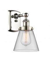 Innovations Lighting 916-1W-PN-G62 - Cone - 1 Light - 6 inch - Polished Nickel - Sconce