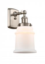 Innovations Lighting 916-1W-SN-G181 - Canton - 1 Light - 6 inch - Brushed Satin Nickel - Sconce