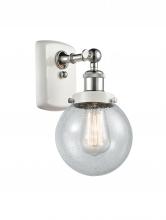 Innovations Lighting 916-1W-WPC-G204-6 - Beacon - 1 Light - 6 inch - White Polished Chrome - Sconce