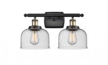 Innovations Lighting 916-2W-BAB-G74 - Bell - 2 Light - 18 inch - Black Antique Brass - Bath Vanity Light