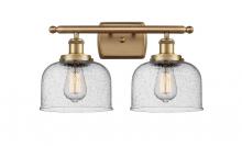 Innovations Lighting 916-2W-BB-G74 - Bell - 2 Light - 18 inch - Brushed Brass - Bath Vanity Light