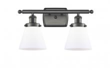 Innovations Lighting 916-2W-OB-G61 - Cone - 2 Light - 16 inch - Oil Rubbed Bronze - Bath Vanity Light