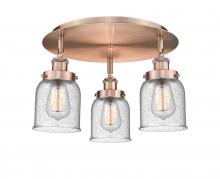 Innovations Lighting 916-3C-AC-G54 - Cone - 3 Light - 17 inch - Antique Copper - Flush Mount