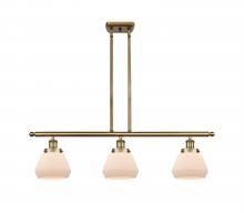 Innovations Lighting 916-3I-BB-G171 - Fulton - 3 Light - 36 inch - Brushed Brass - Stem Hung - Island Light