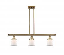 Innovations Lighting 916-3I-BB-G181S - Canton - 3 Light - 36 inch - Brushed Brass - Stem Hung - Island Light