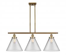 Innovations Lighting 916-3I-BB-G42-L - Cone - 3 Light - 36 inch - Brushed Brass - Stem Hung - Island Light