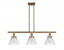 Innovations Lighting 916-3I-BB-G42 - Cone - 3 Light - 36 inch - Brushed Brass - Stem Hung - Island Light