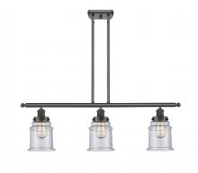 Innovations Lighting 916-3I-OB-G184 - Canton - 3 Light - 36 inch - Oil Rubbed Bronze - Stem Hung - Island Light