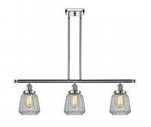 Innovations Lighting 916-3I-PC-G142 - Chatham - 3 Light - 36 inch - Polished Chrome - Stem Hung - Island Light