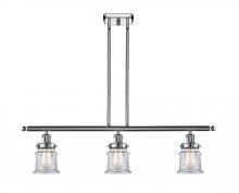 Innovations Lighting 916-3I-PC-G182S - Canton - 3 Light - 36 inch - Polished Chrome - Stem Hung - Island Light