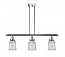 Innovations Lighting 916-3I-PC-G184 - Canton - 3 Light - 36 inch - Polished Chrome - Stem Hung - Island Light