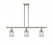 Innovations Lighting 916-3I-PN-G182S - Canton - 3 Light - 36 inch - Polished Nickel - Stem Hung - Island Light