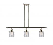 Innovations Lighting 916-3I-PN-G184S - Canton - 3 Light - 36 inch - Polished Nickel - Stem Hung - Island Light