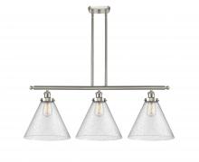 Innovations Lighting 916-3I-SN-G44-L - Cone - 3 Light - 36 inch - Brushed Satin Nickel - Stem Hung - Island Light