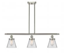 Innovations Lighting 916-3I-SN-G62 - Cone - 3 Light - 36 inch - Brushed Satin Nickel - Stem Hung - Island Light