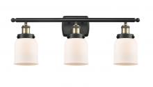 Innovations Lighting 916-3W-BAB-G51 - Bell - 3 Light - 26 inch - Black Antique Brass - Bath Vanity Light