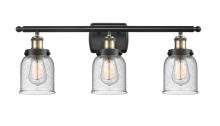 Innovations Lighting 916-3W-BAB-G54 - Bell - 3 Light - 26 inch - Black Antique Brass - Bath Vanity Light