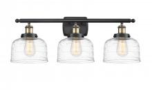 Innovations Lighting 916-3W-BAB-G713 - Bell - 3 Light - 28 inch - Black Antique Brass - Bath Vanity Light